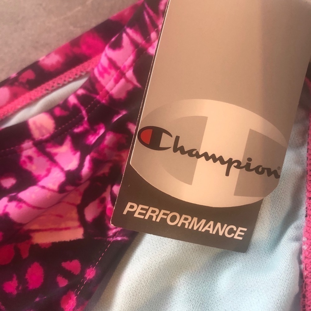 NWT CHAMPION 🦋 Pink Butterfly Racer Swim Bottom - Picture 5 of 8
